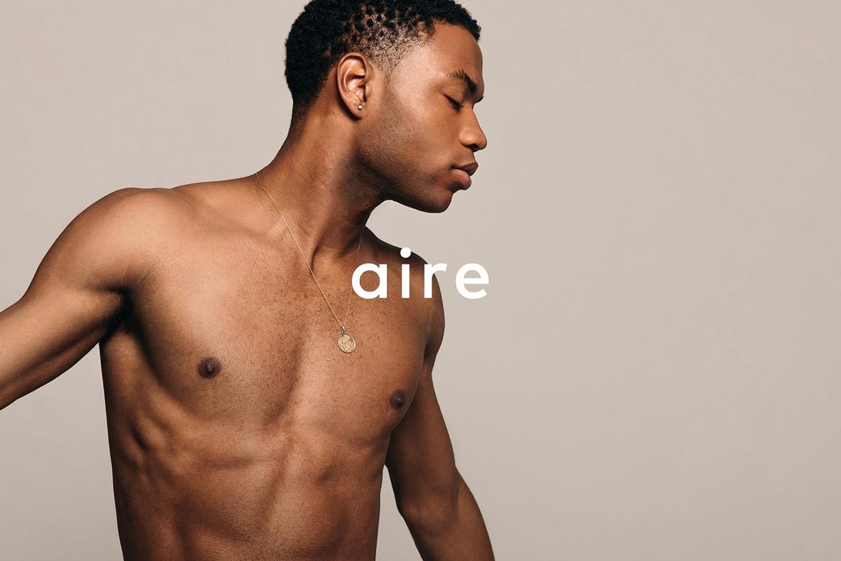Aire Brand Male Model Photoshoot