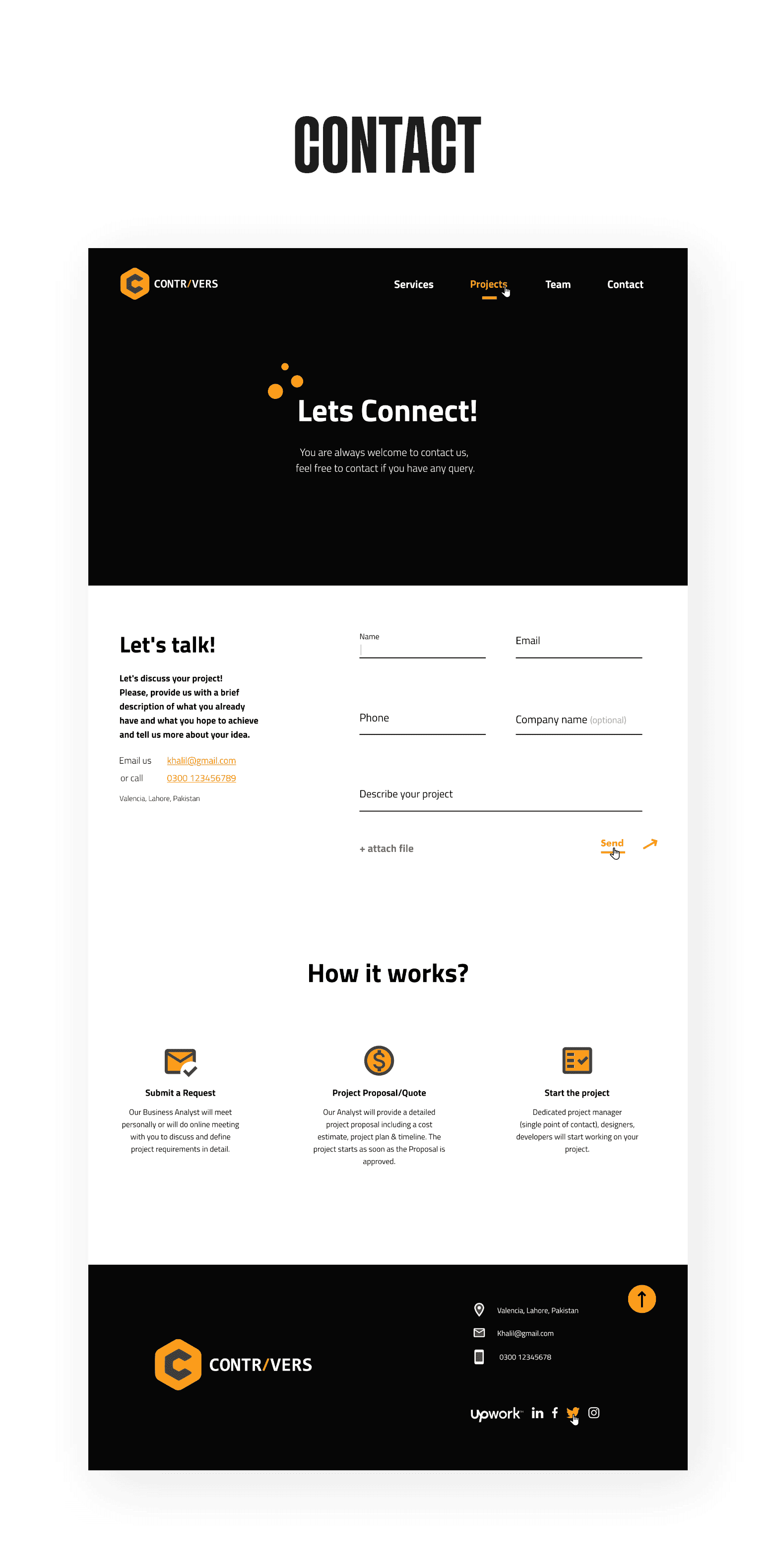 Contact Page