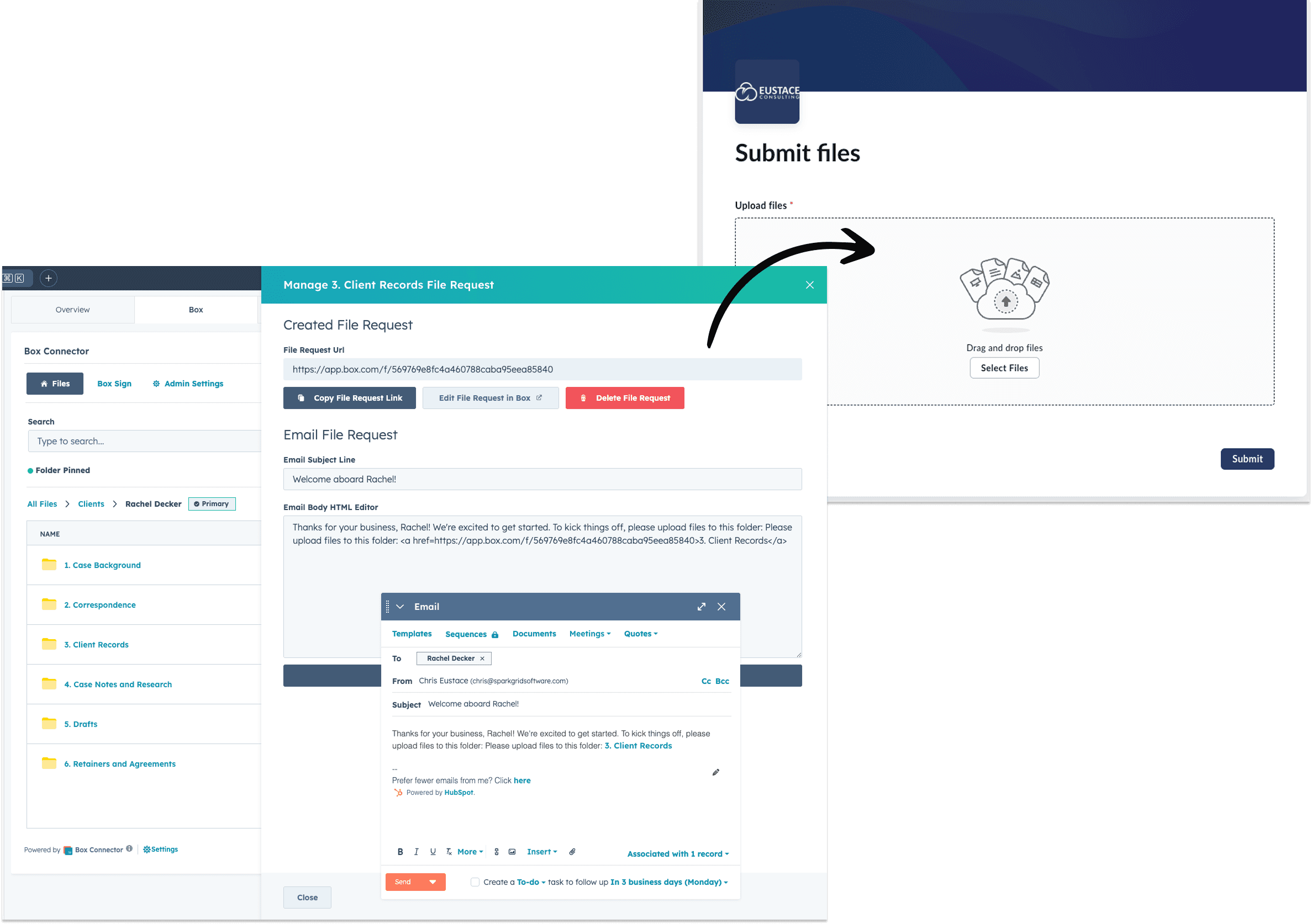 Automate Box File Requests from HubSpot