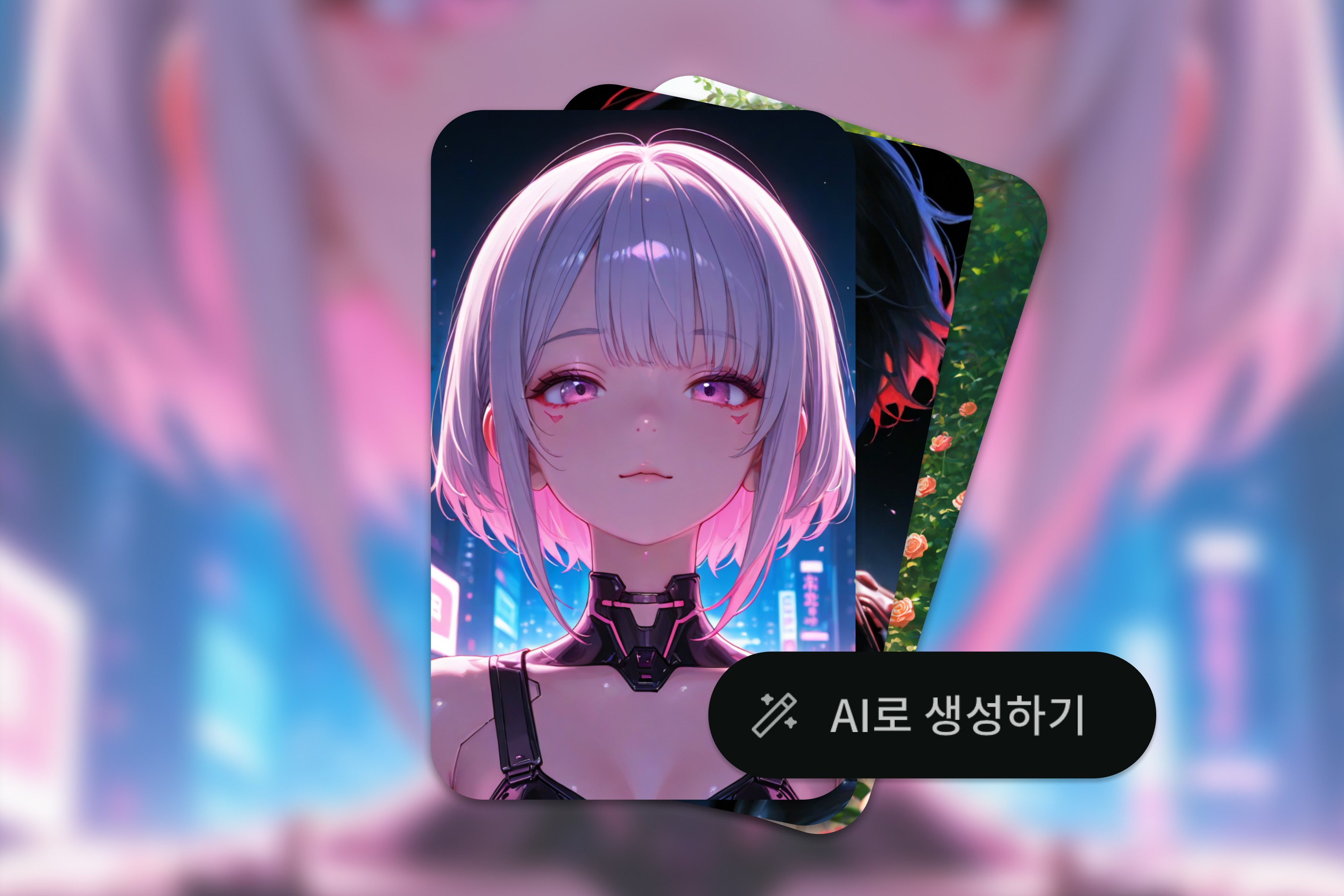 AI 채팅 캐릭터 일러스트 만들기
