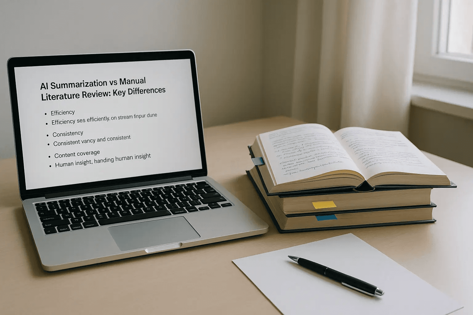 AI versus manual literature reviews - AI Tools for Systematic Literature Review