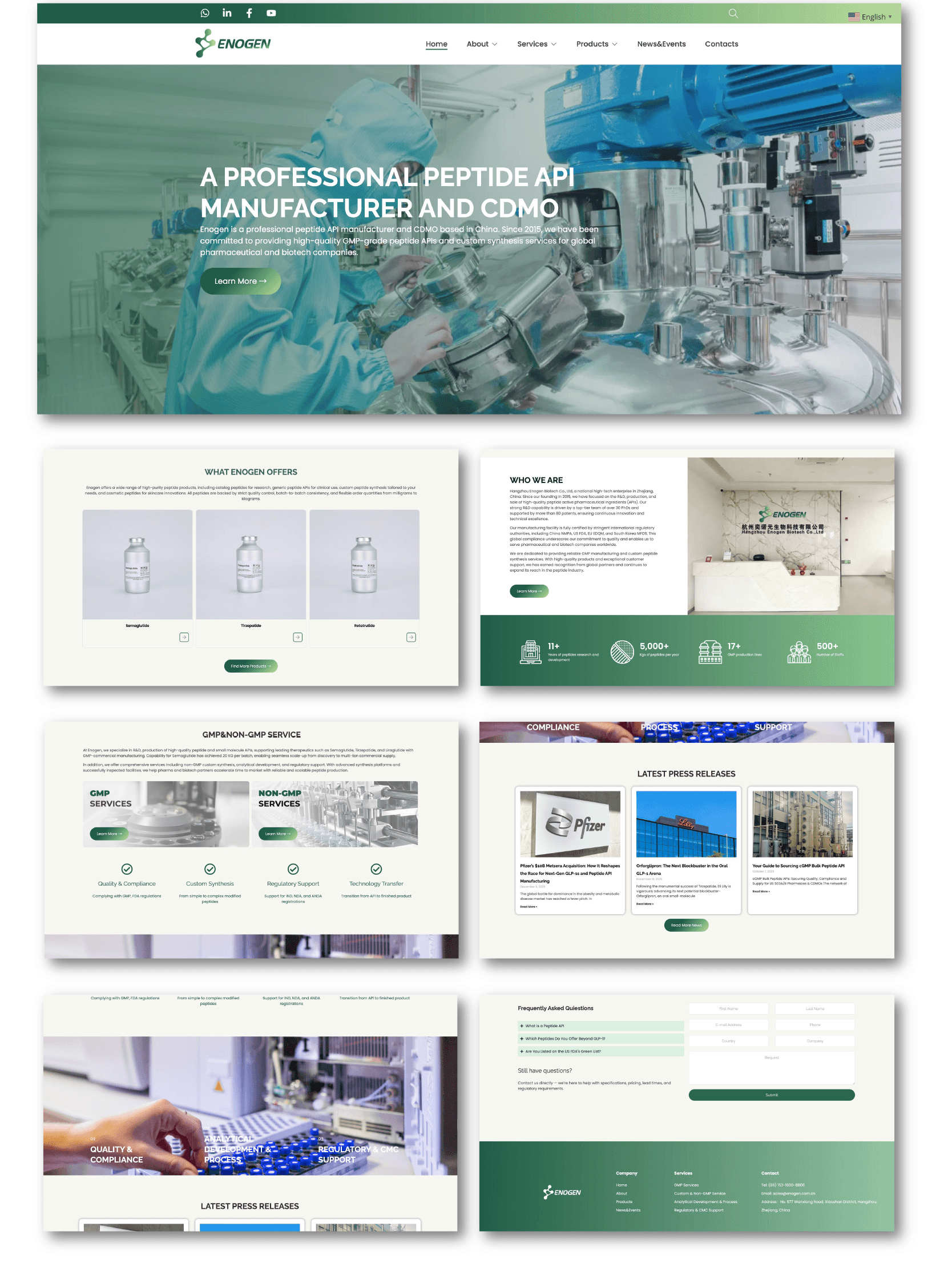 A close-up view of dark green leaves, creating a lush, textured background with subtle variations in color.