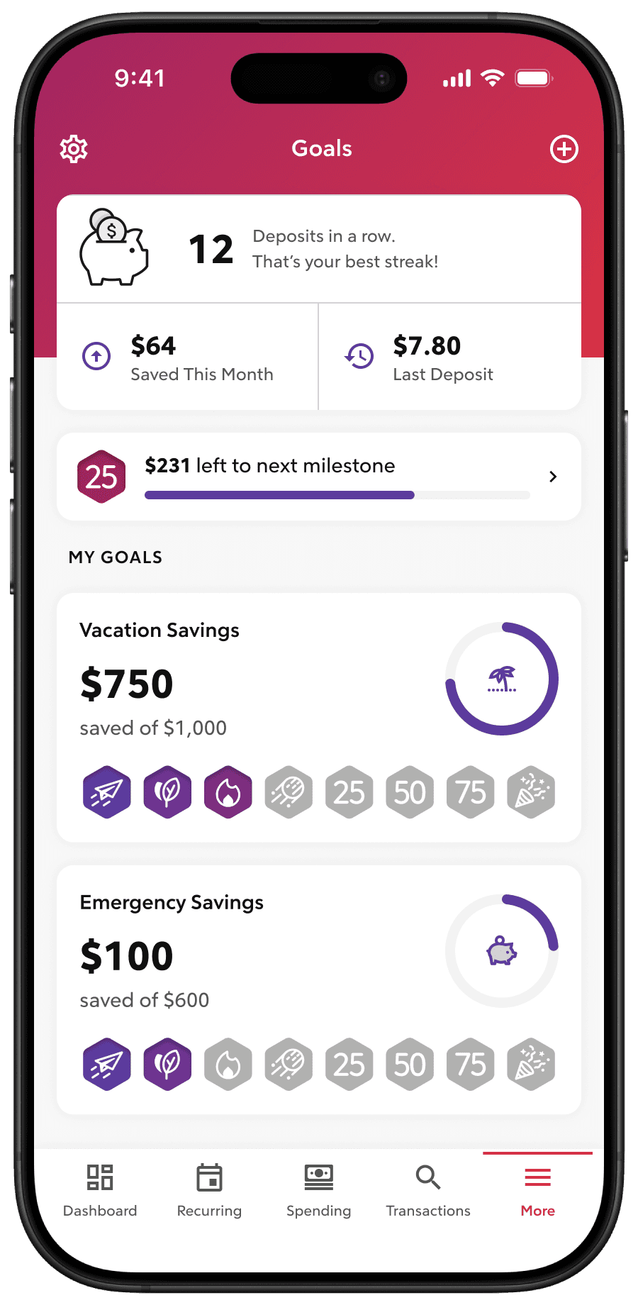 Phone of Autopilot Savings in Rocket Money