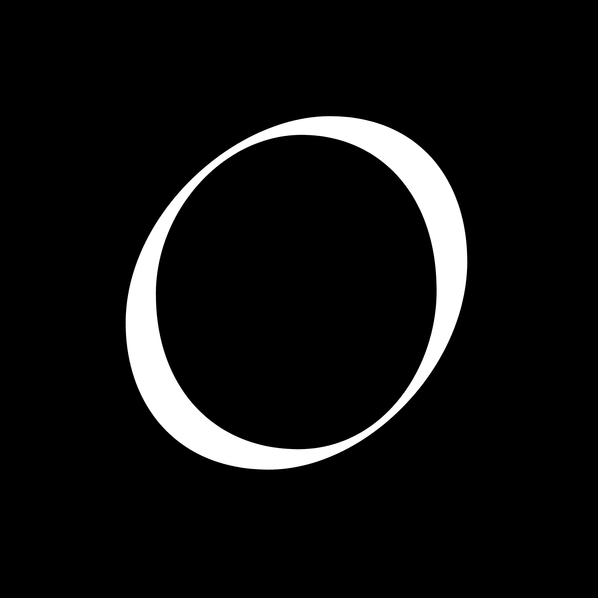 EarlyBird logo — minimal white bird icon on transparent background.