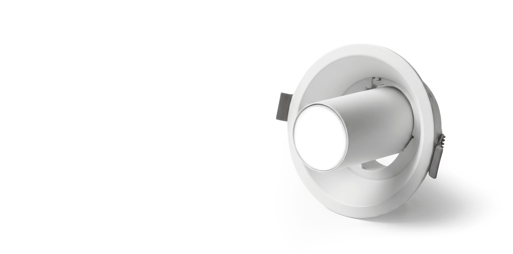 a part of the black headphone