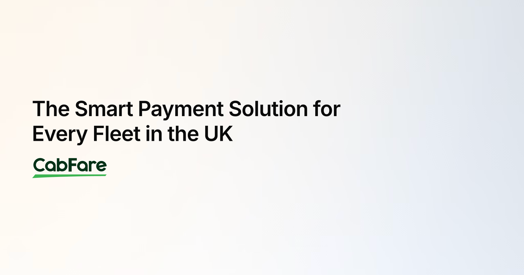 The Smart Payment Solution for Every Fleet in the UK