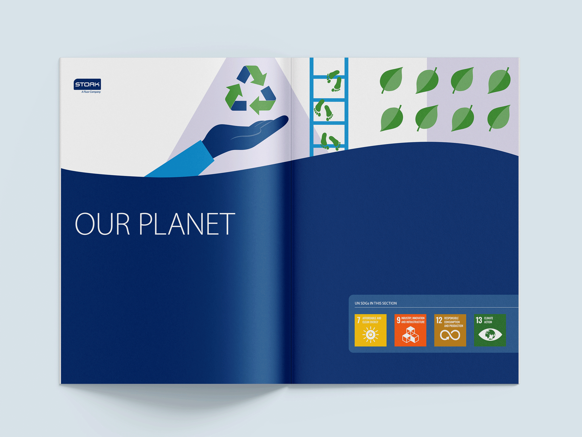 Environmental report pages