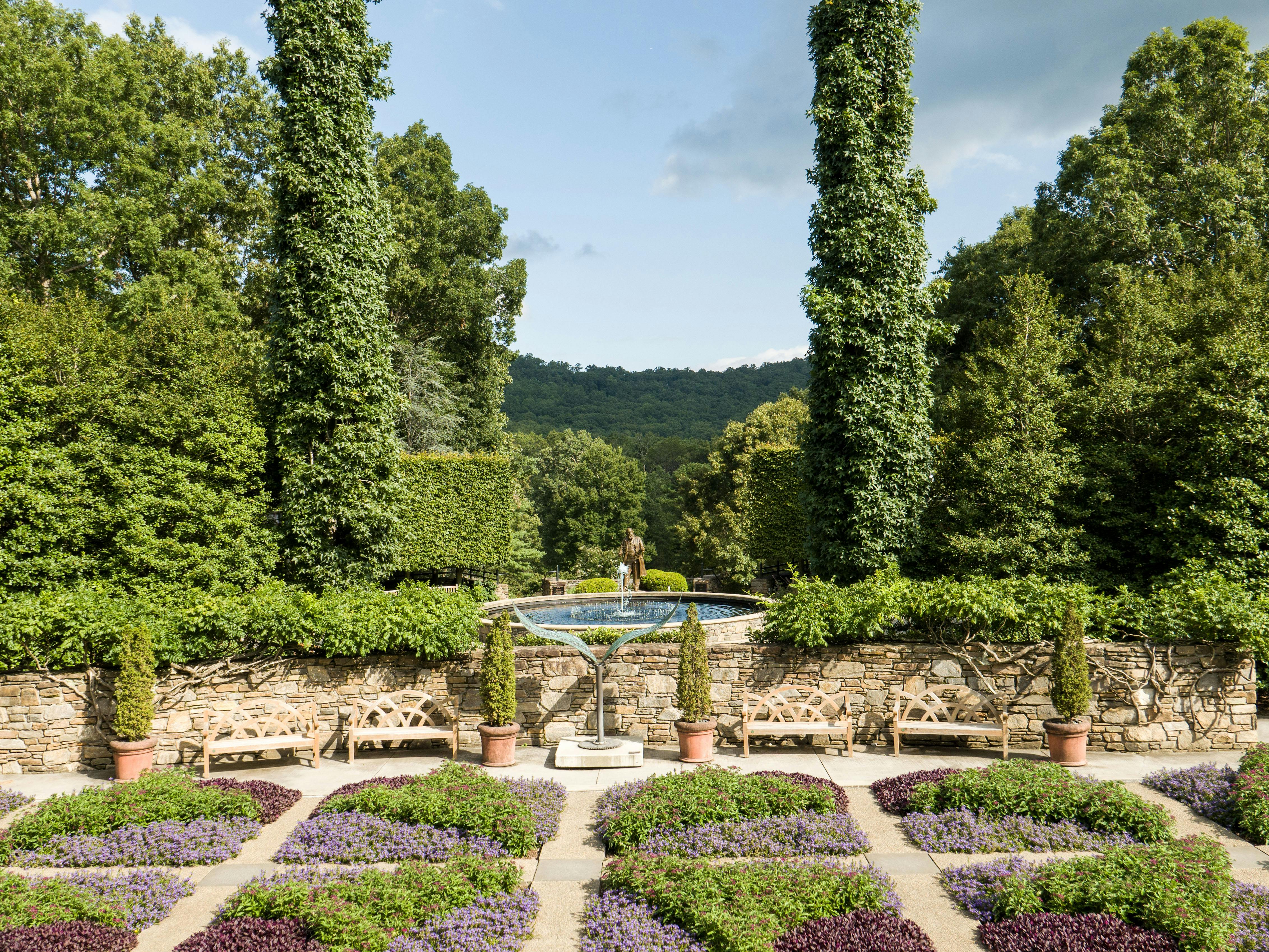 home office with large windows