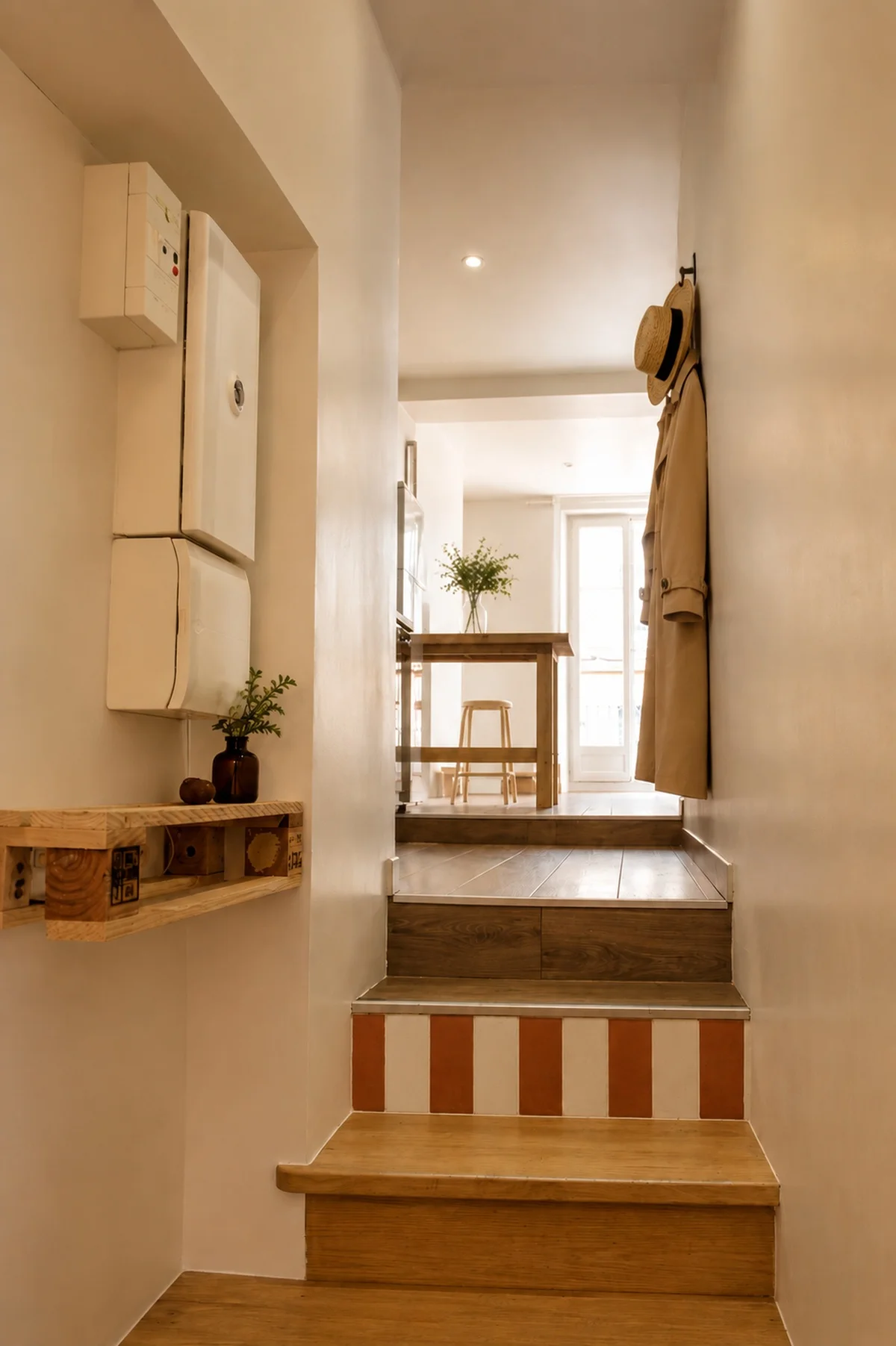 Entrée d'appartement de caractère rénovée, Meaux