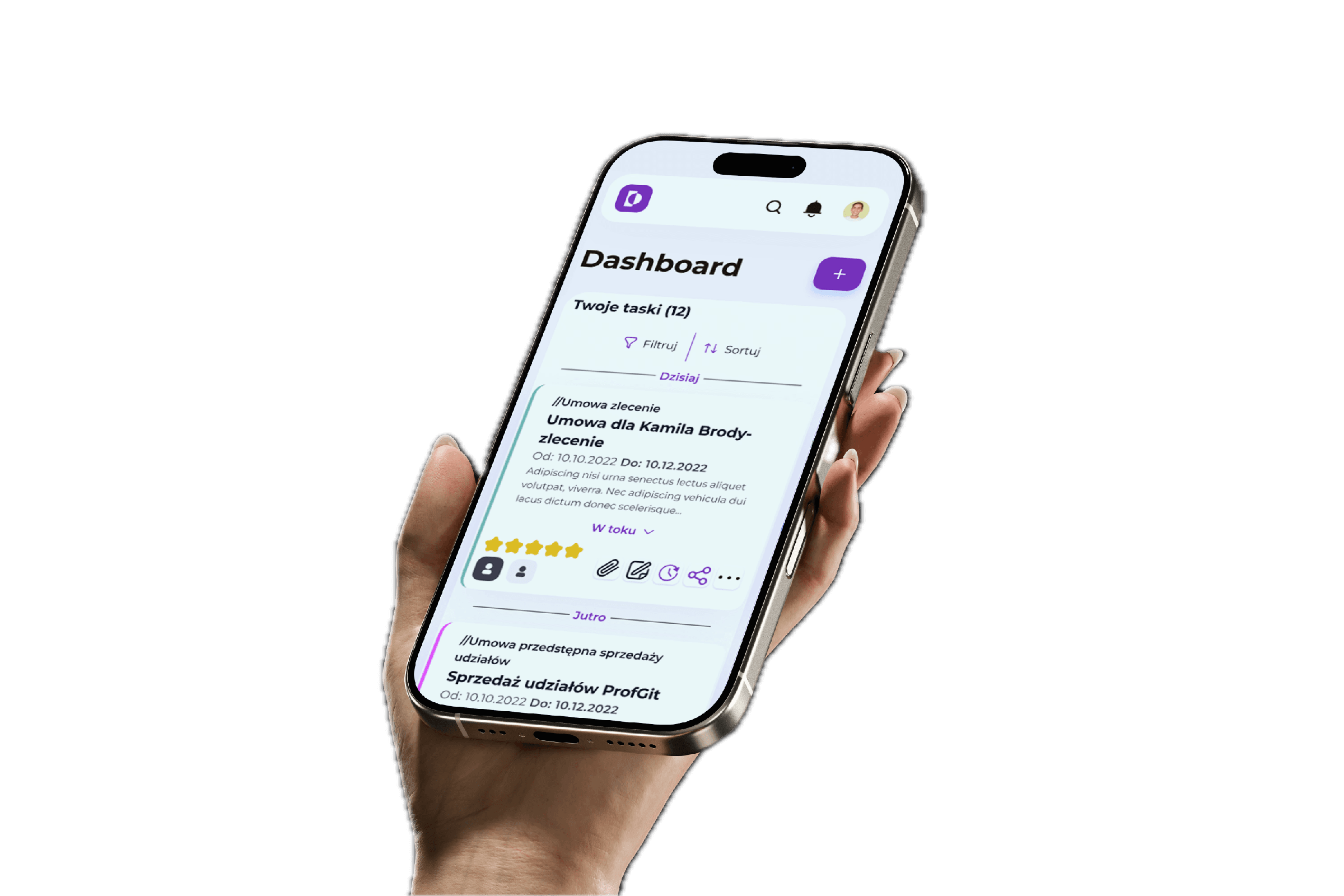 Screenshot of the Legal AI document creation platform.