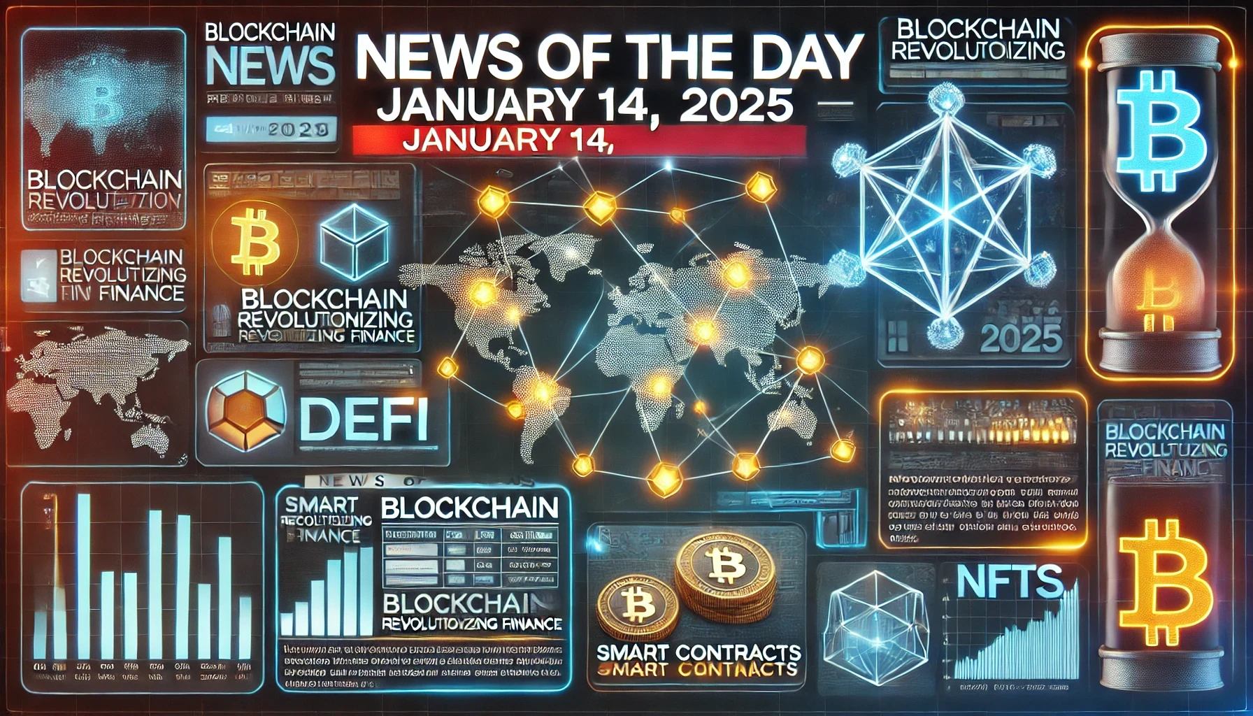 Crypto-themed image featuring charts, digital coins, and market trends, representing cryptocurrency trading and blockchain technology.