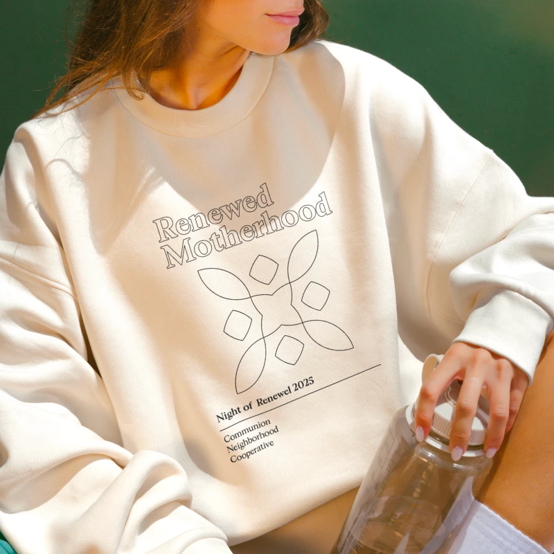 Merch example for Renewed Motherhood