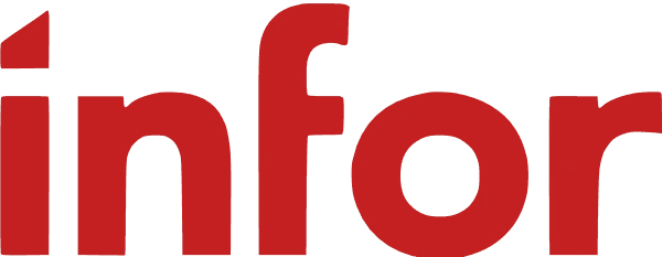 Infor Logo, enmit ERP-Integration.