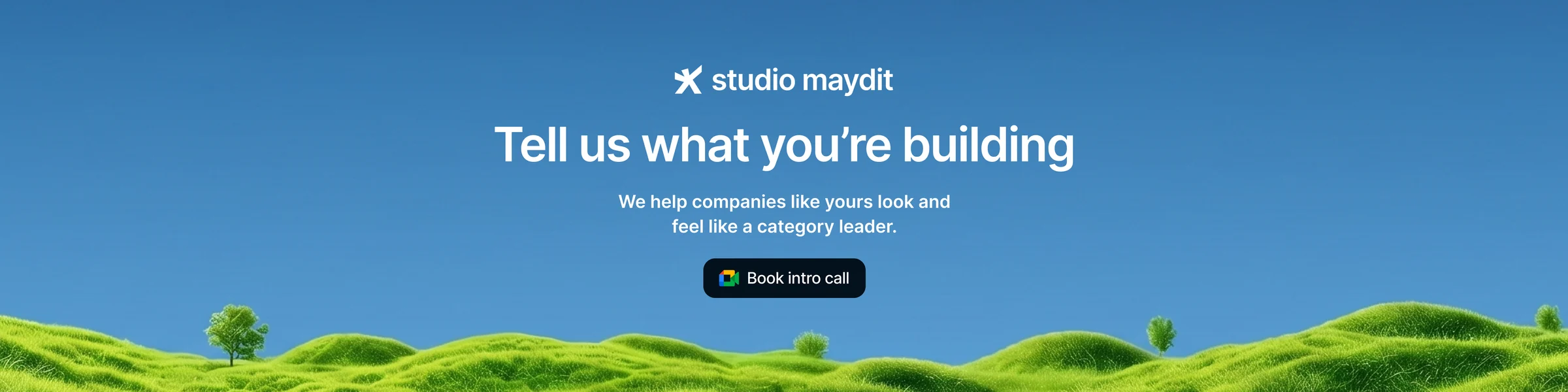 Tell us what you're building