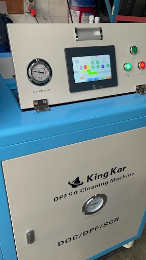 DPF cleaning equipment at Advance Tech Auto Pty Ltd