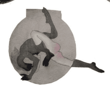 herd of sheep on road painting