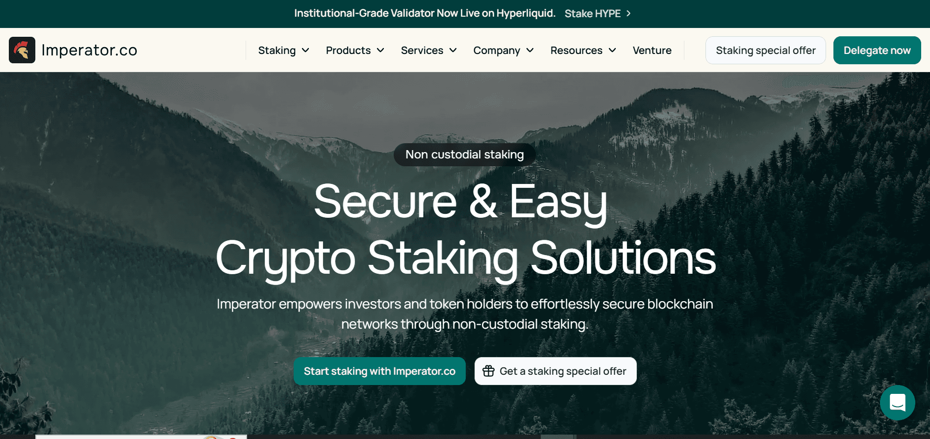 Imperator web3 blockchain crypto