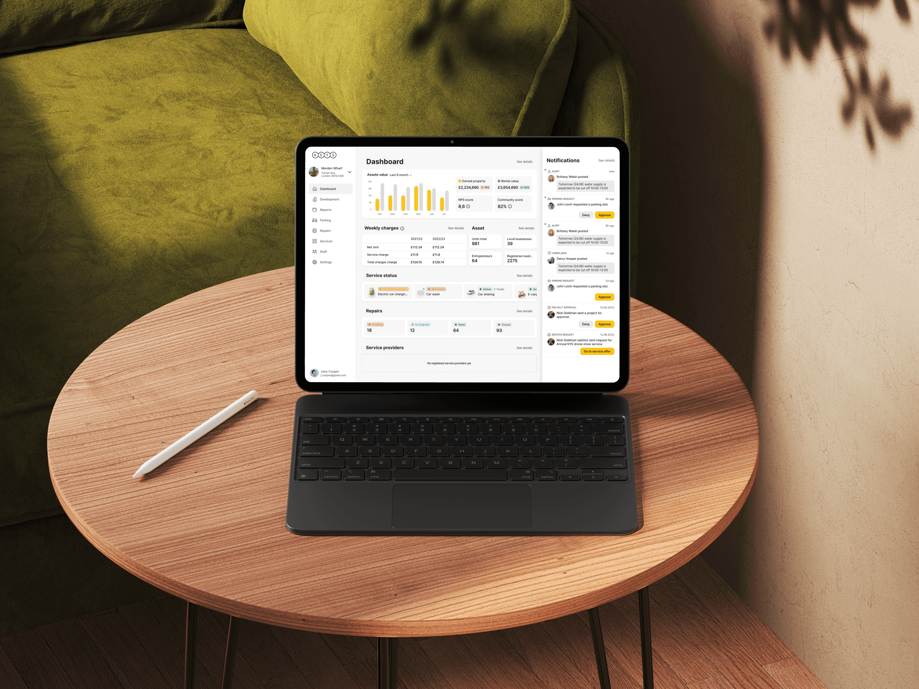 The image featured in the middle of the about us page