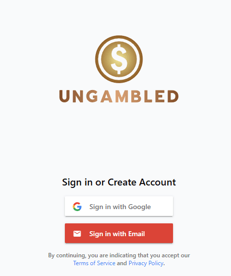 Ungambled pricing