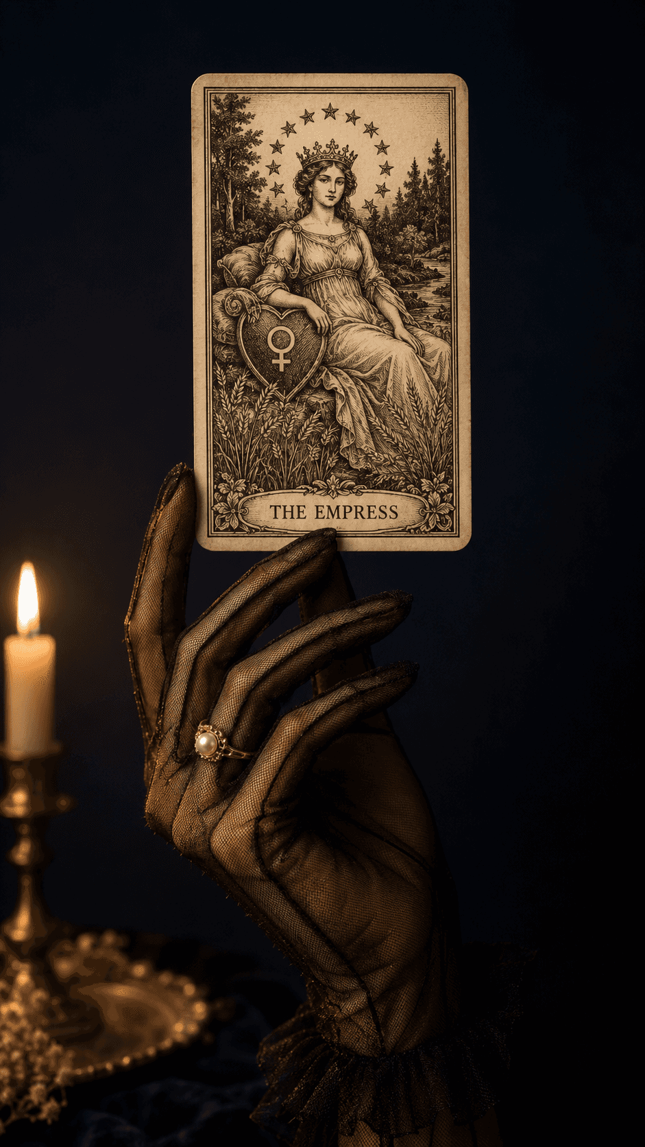 The Empress tarot card