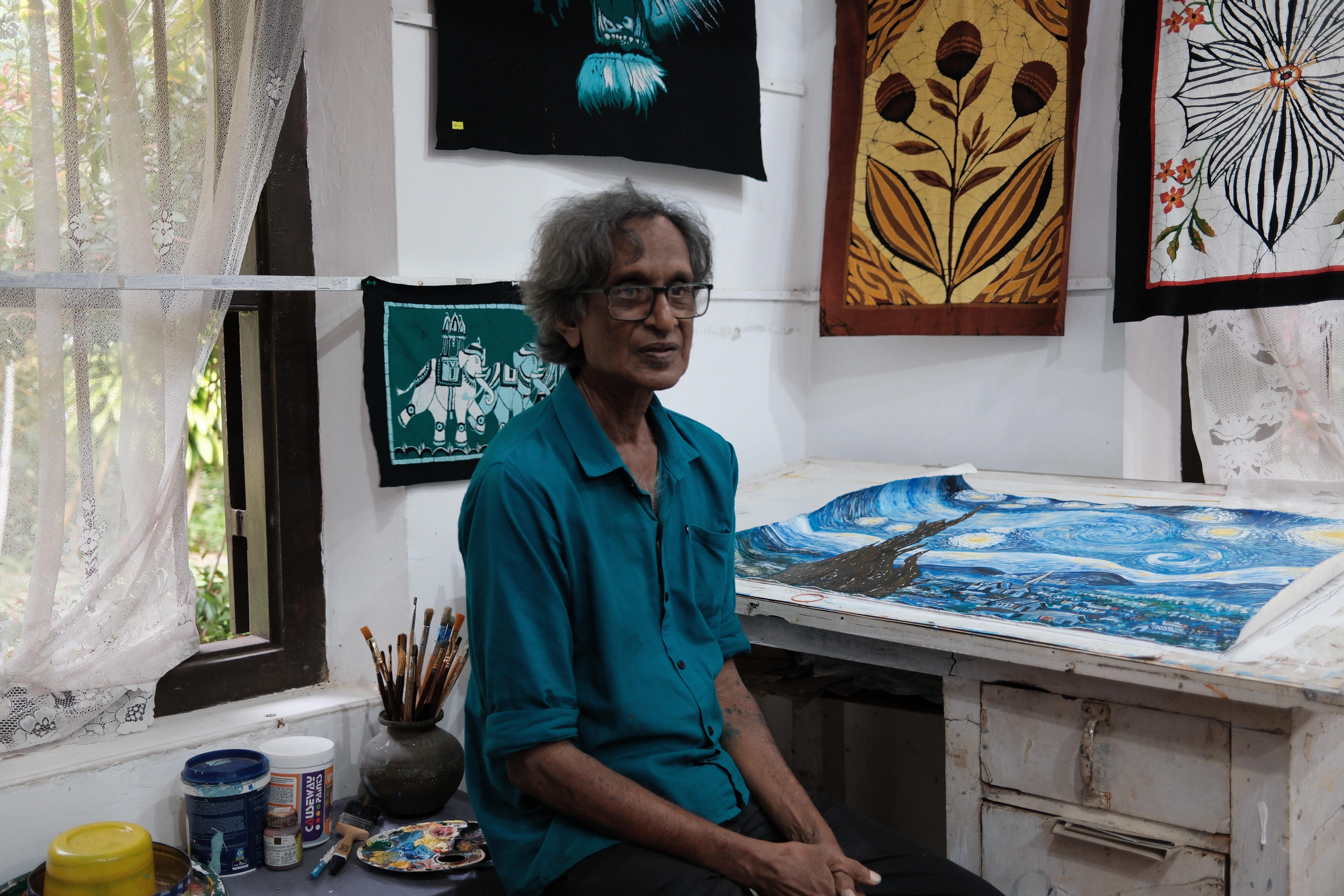 traditional sri lankan batik making experience with hands on fabric art workshop