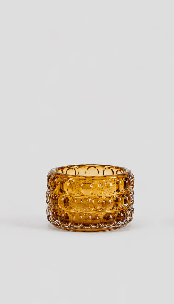 amber glass vessel