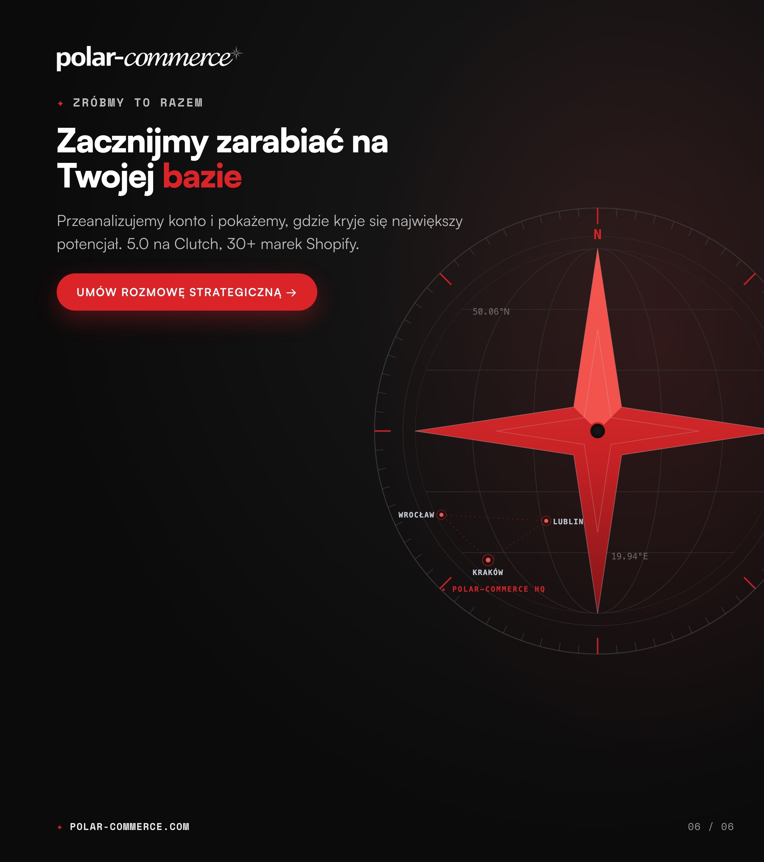 Zacznijmy zarabiać na Twojej bazie klientów — Polar-Commerce