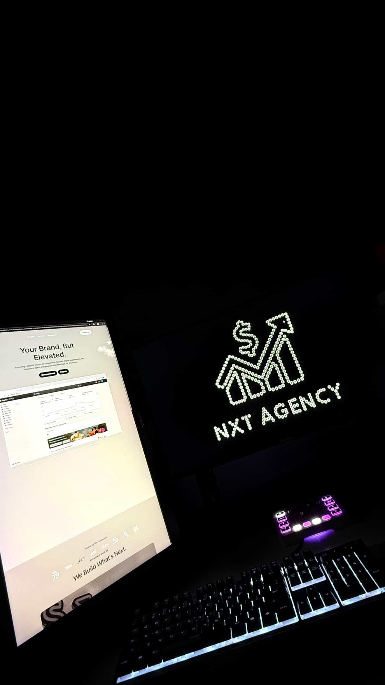 A mockup of Freelio's mobile app