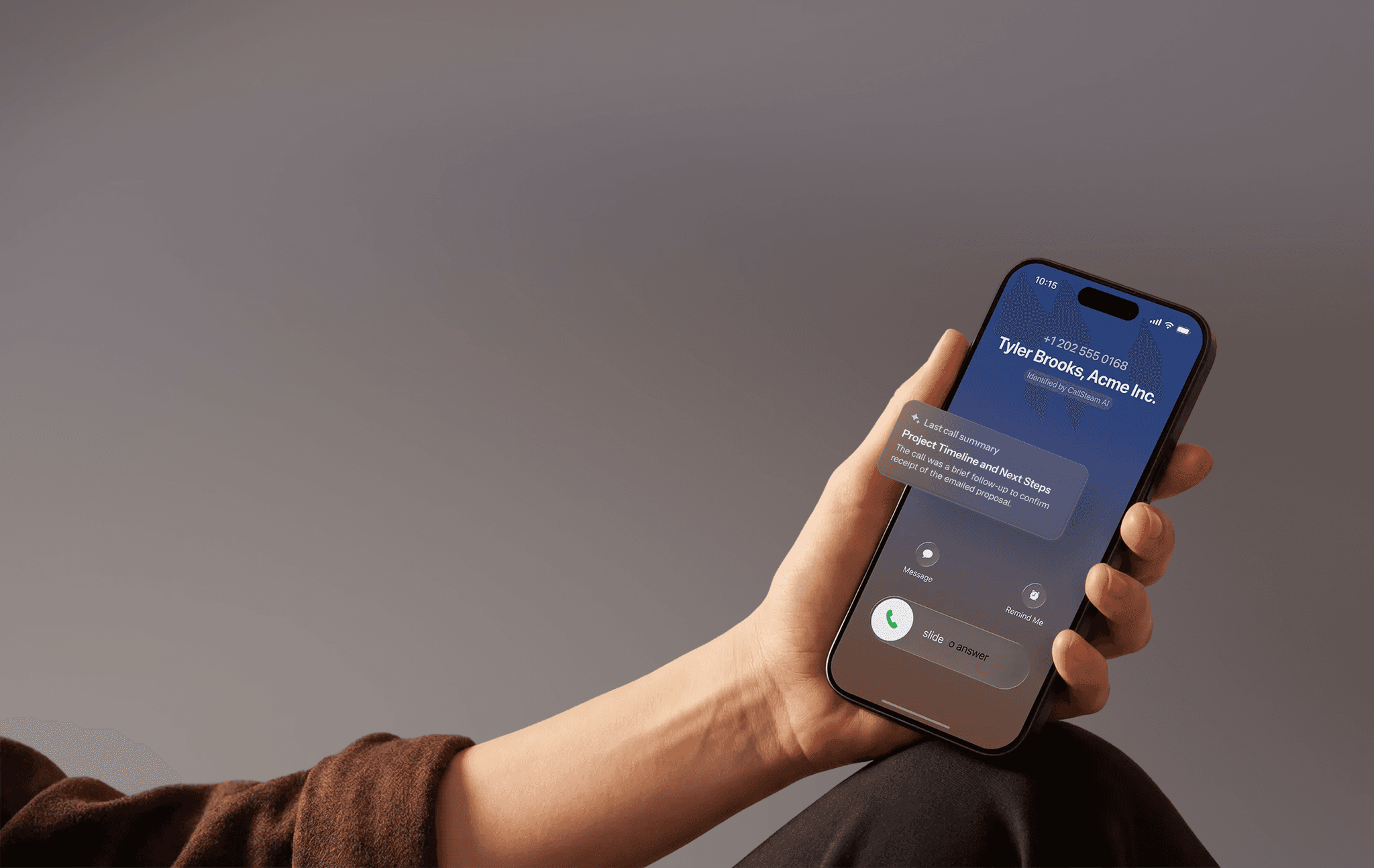 Turn every mobile call  into business intelligence
