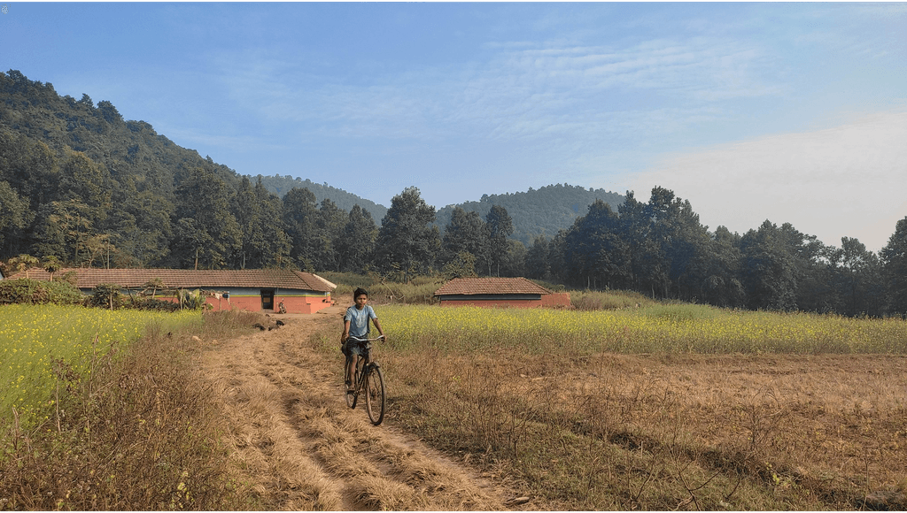 A ethnographic researched and documented hand illustrated book publication that illuminates the rich culture of the Santhals. By reflecting sustainable practices, the intent is to captivate tourists attention through vivid illustrations and storytelling.