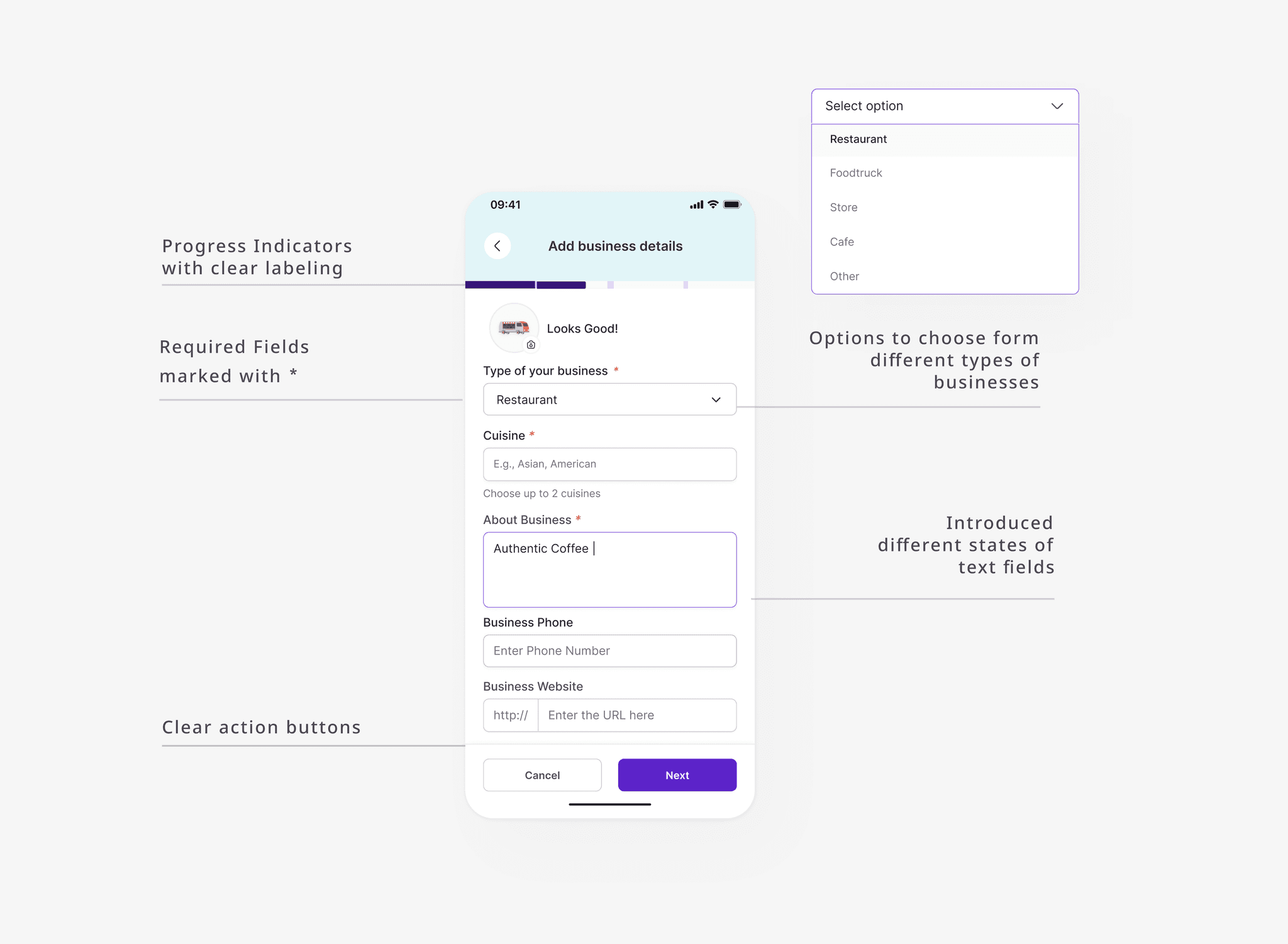 business onboarding preview