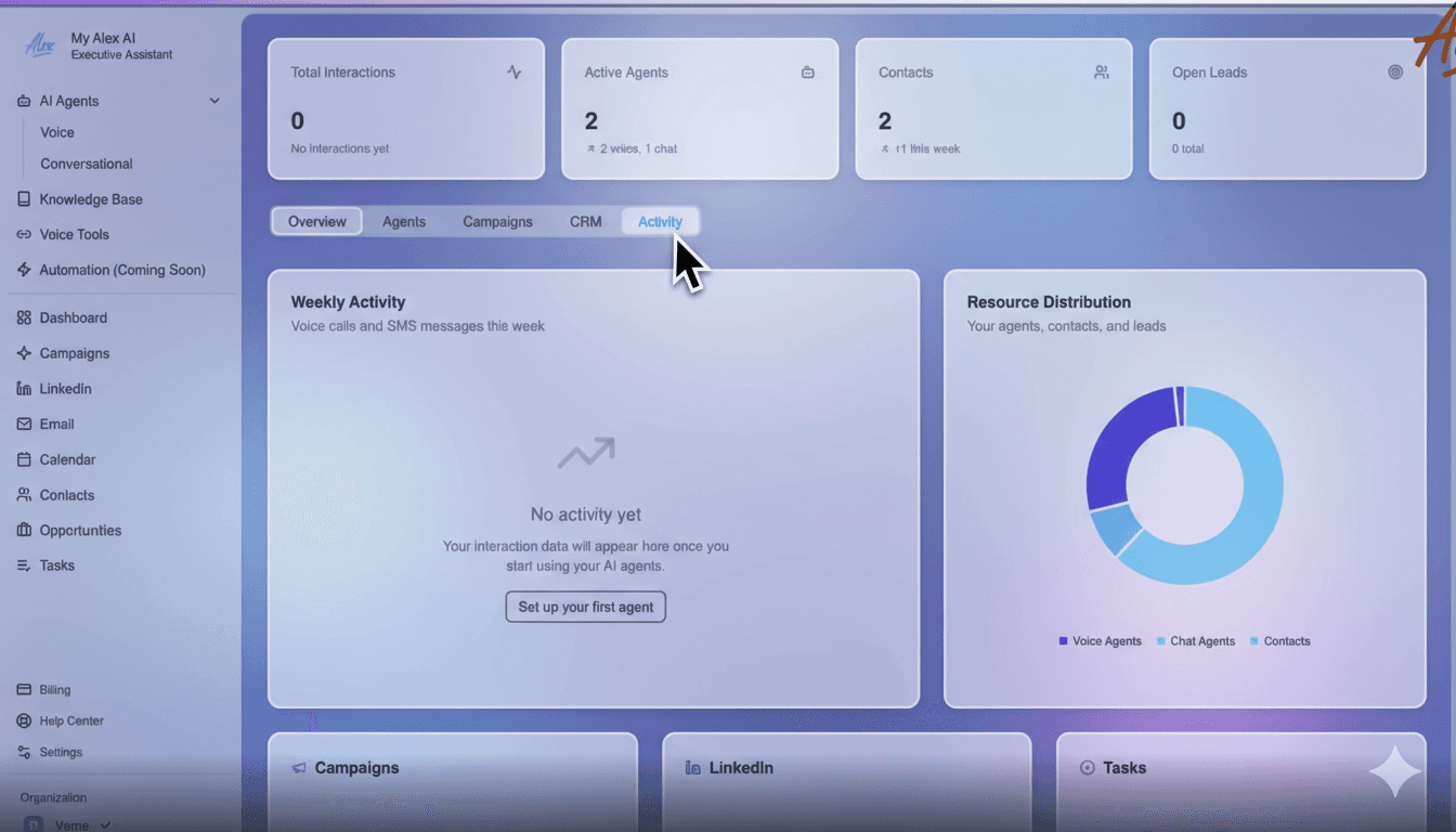 Software user interface