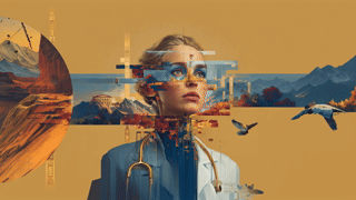 A colorful mosaic tunnel wall is shown.