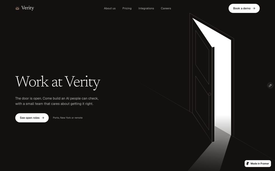 Careers page preview