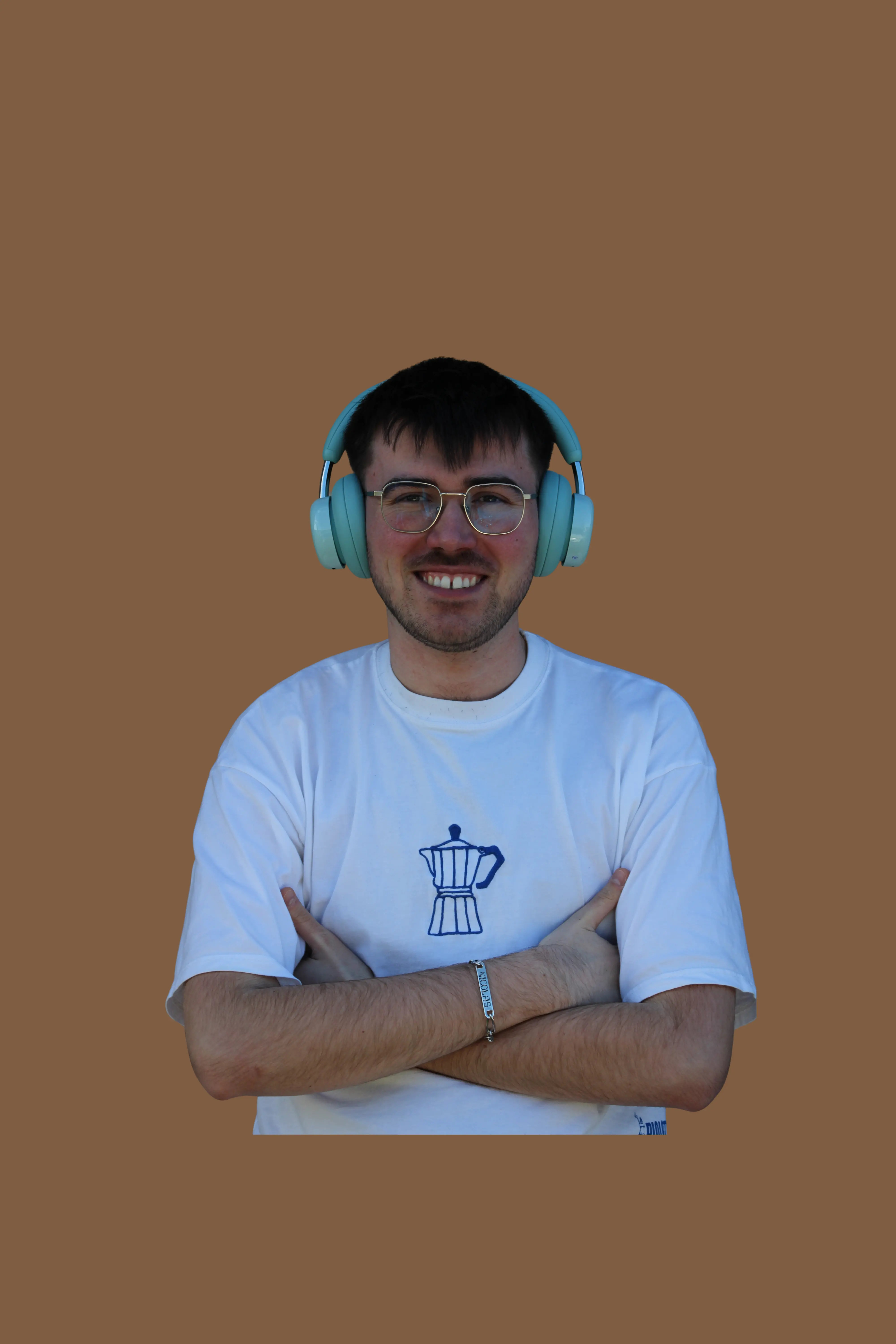 Portrait de Nicolas Since, fondateur de Le Barista du Digital