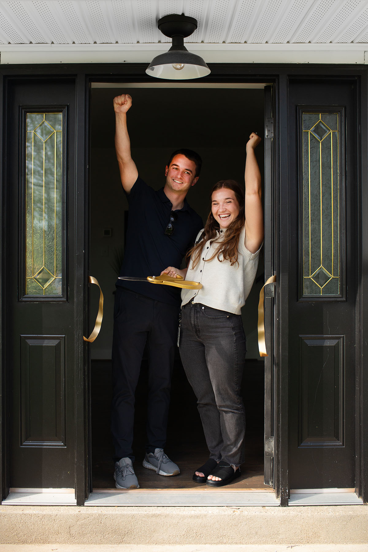 Concetrated triathlete grayscale