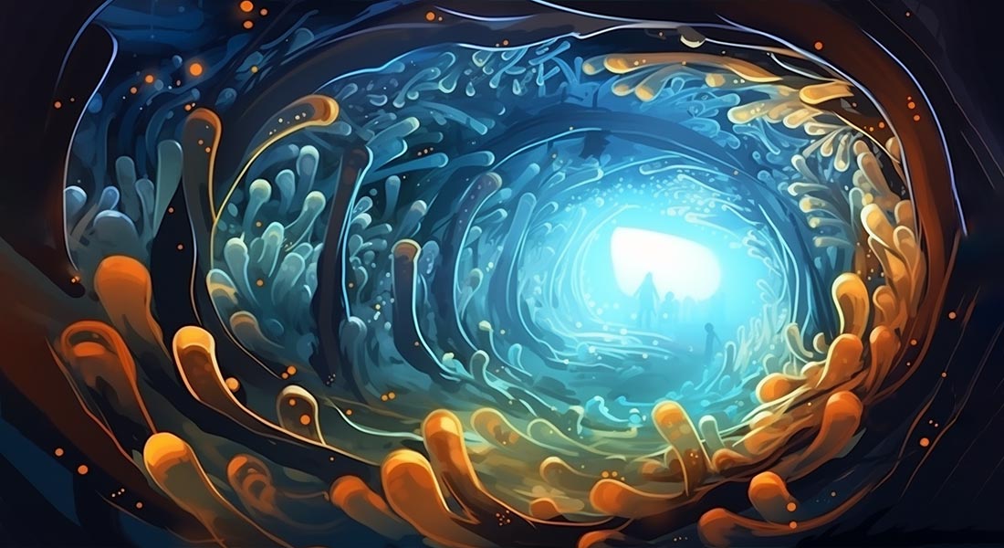 Een visuele weergave van legionella in het water