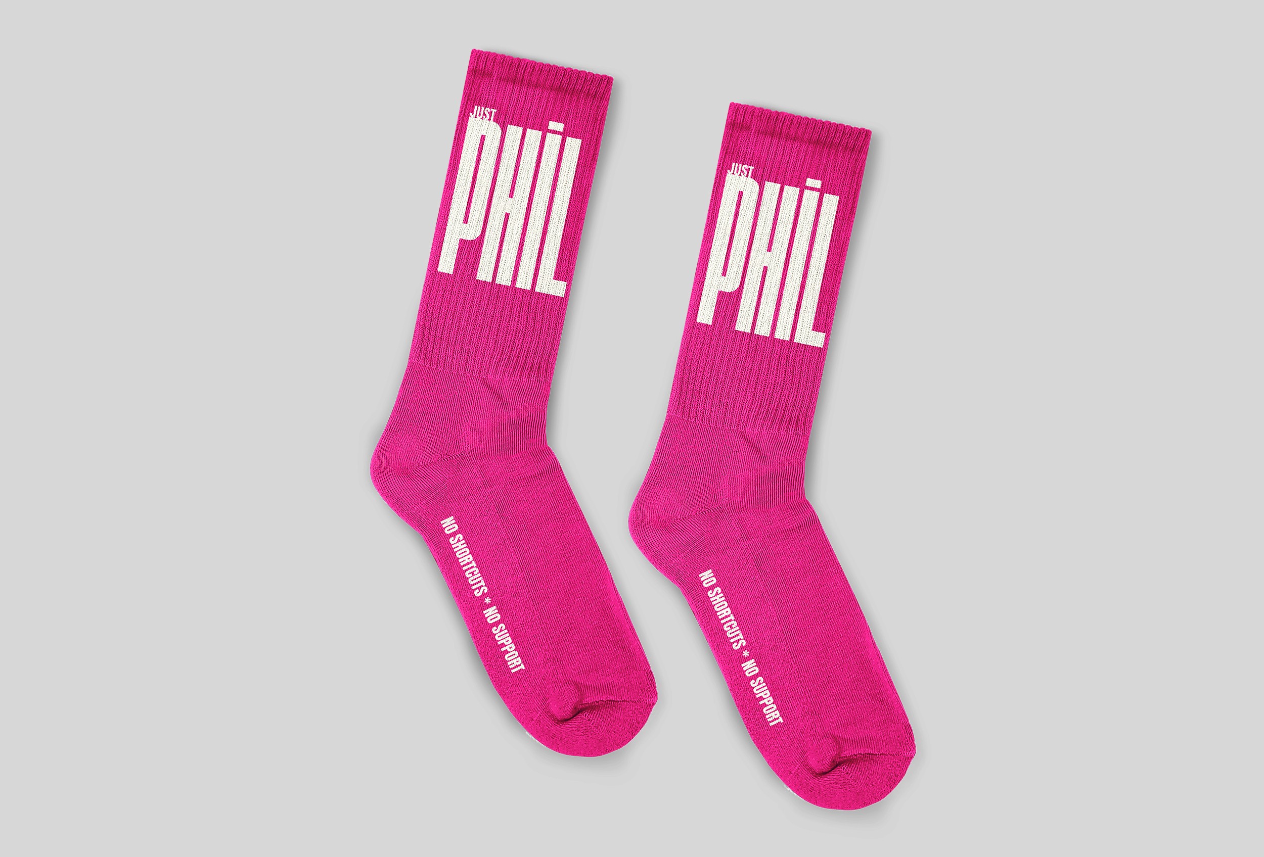Just Phil socks