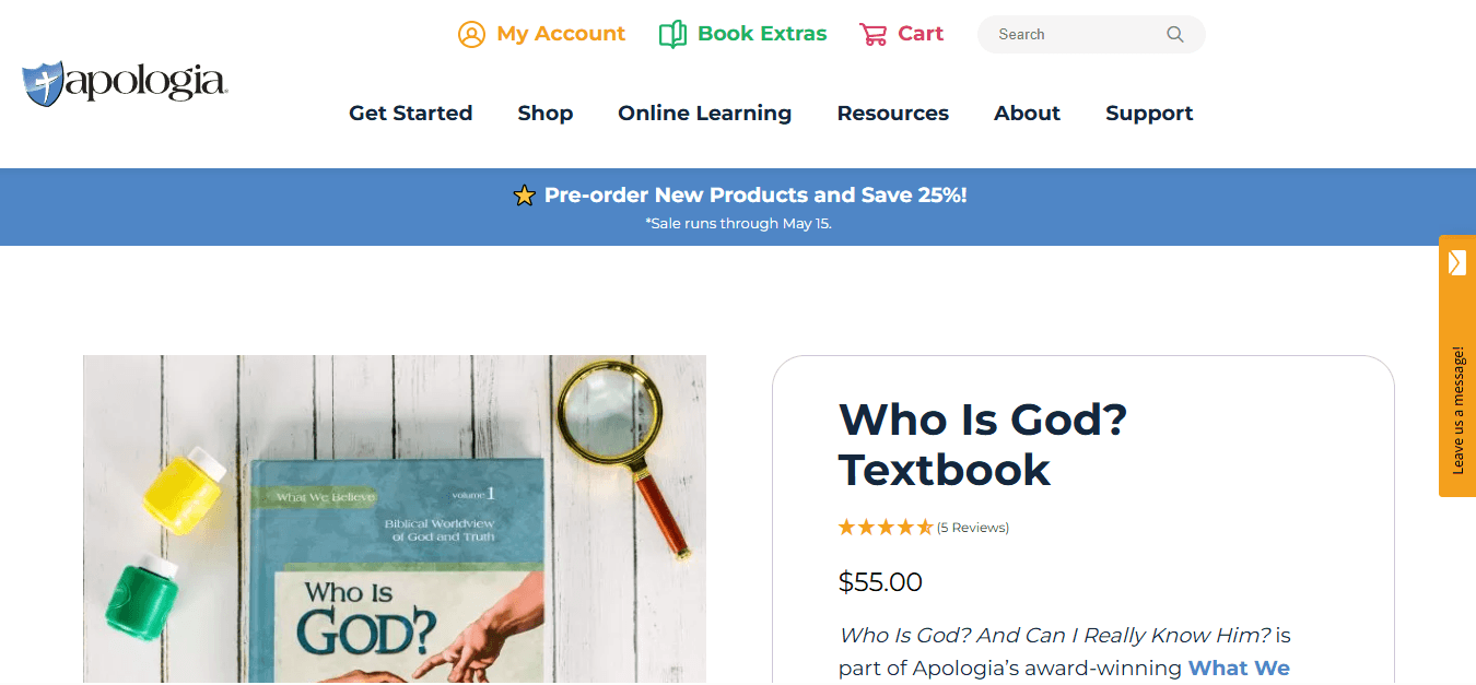 Apologia Who Is God? (And Can I Really Know Him?)