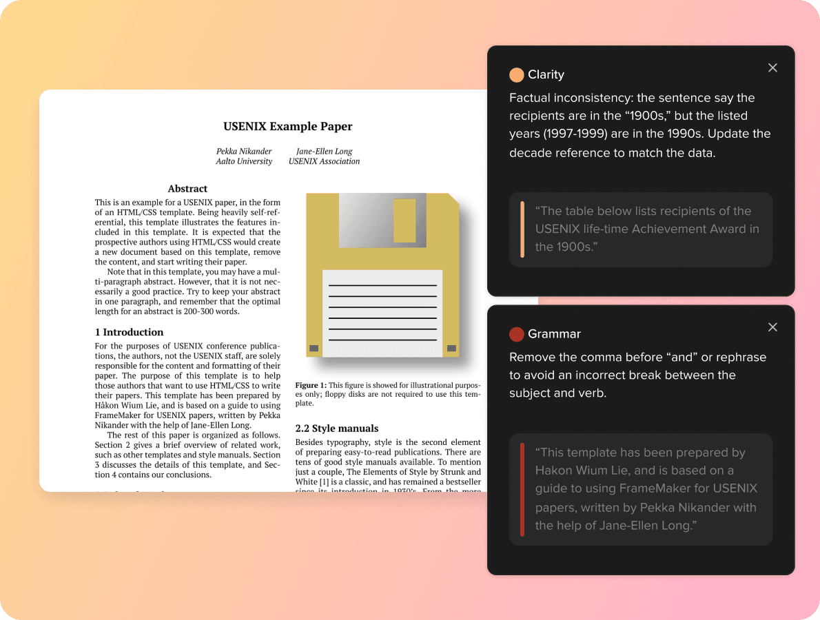 Smart AI suggestions