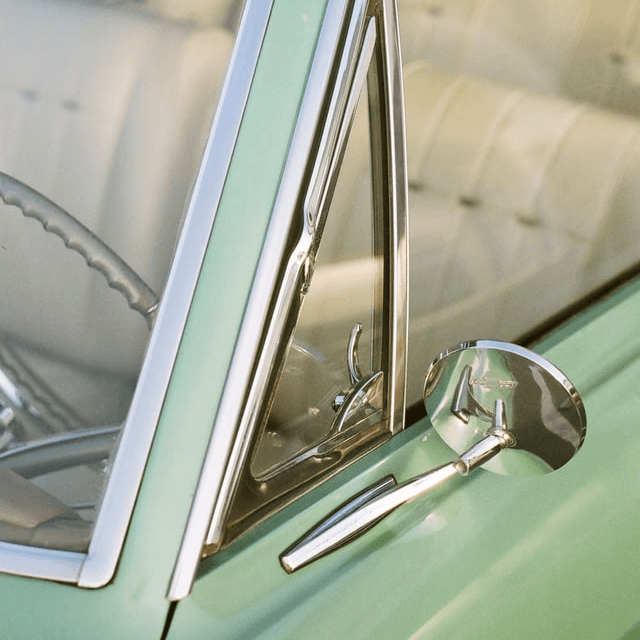 Belle voiture verte