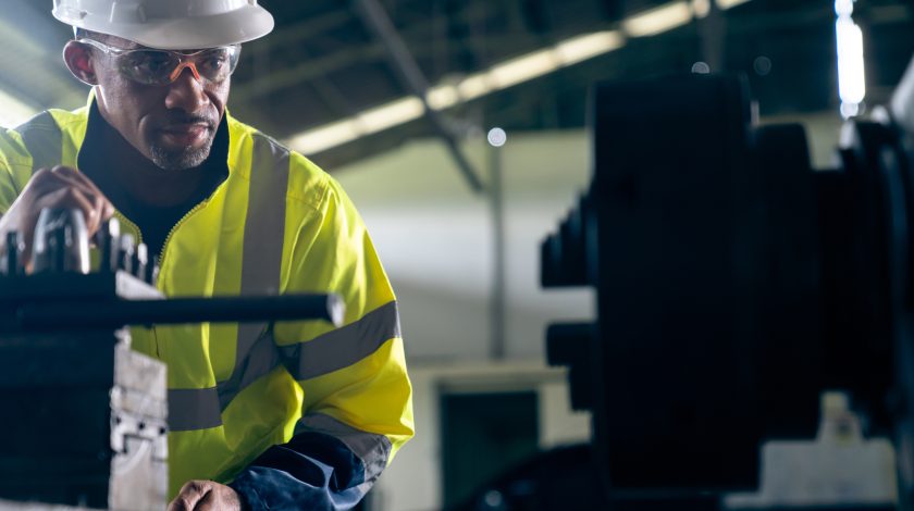 factory worker engineer machine job adept manufacturing workshop