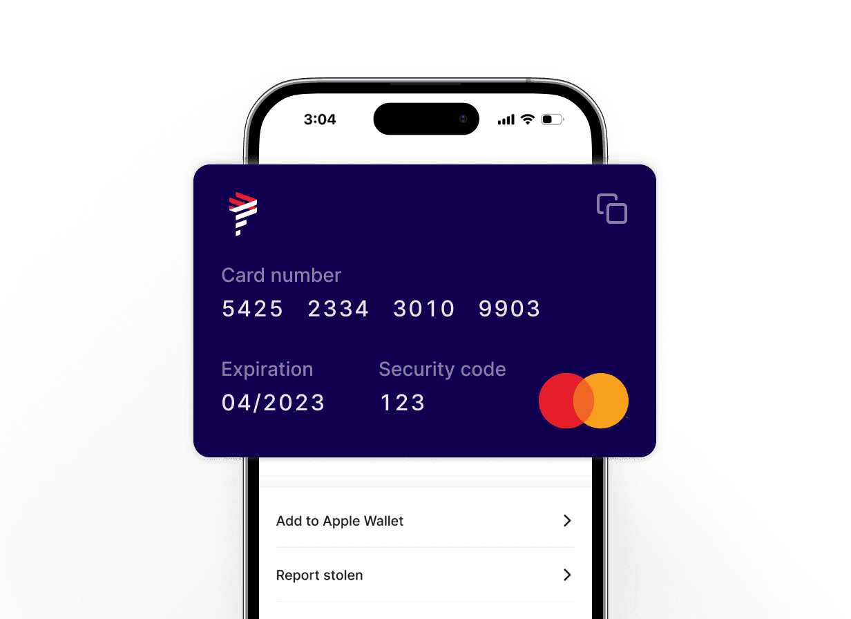 Cardless Embedded Credit Card Platform