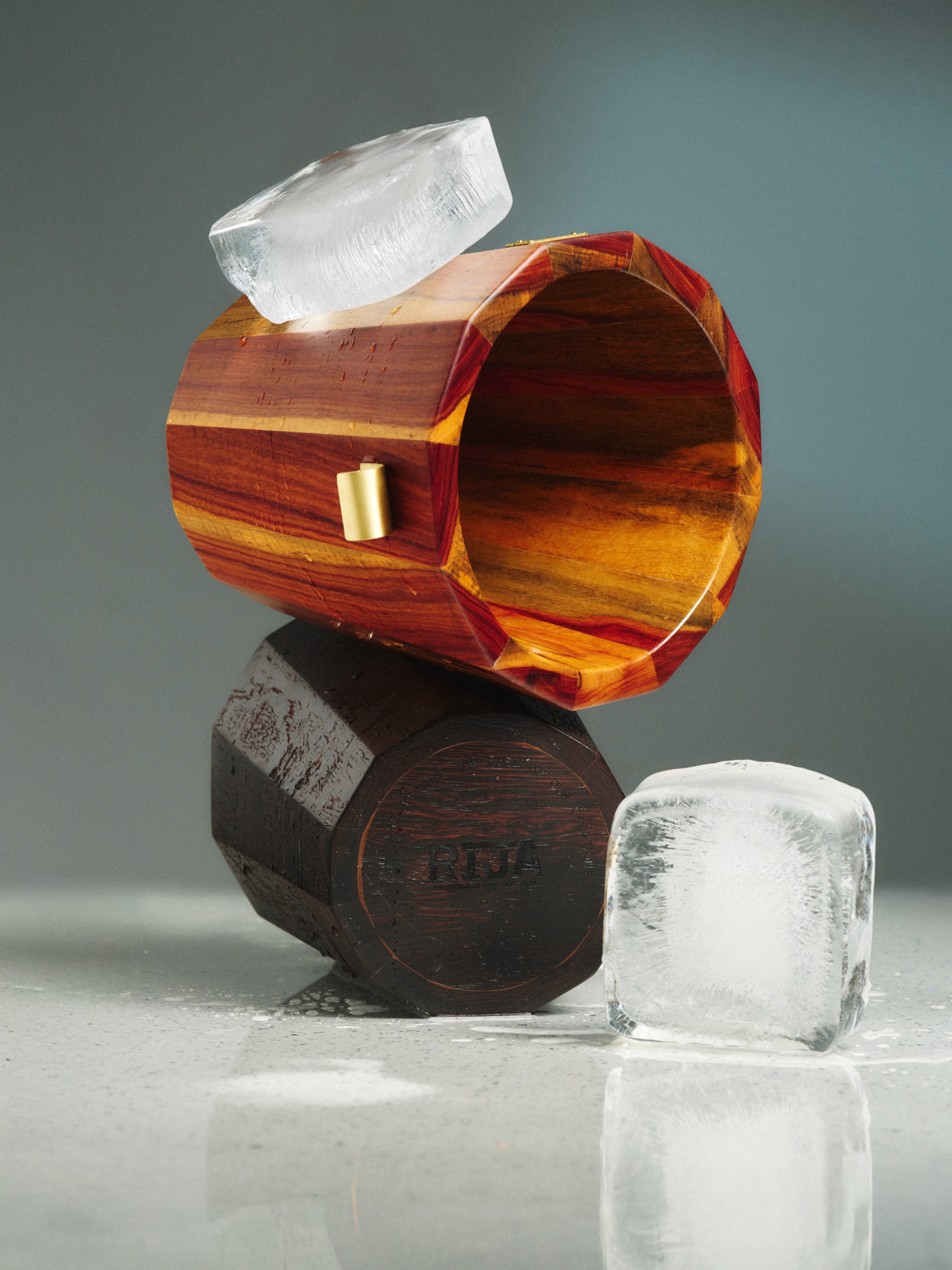 Looking up at a grand domed ceiling with columns