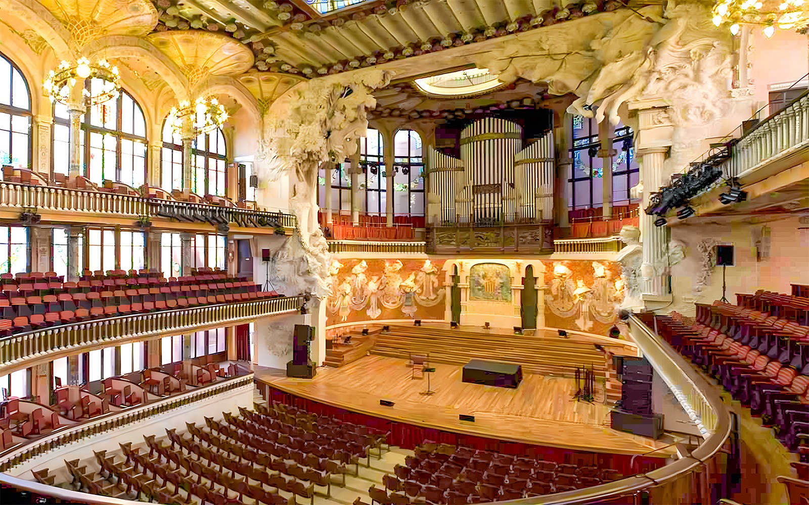 Teatro del Palacio de la Música Catalana