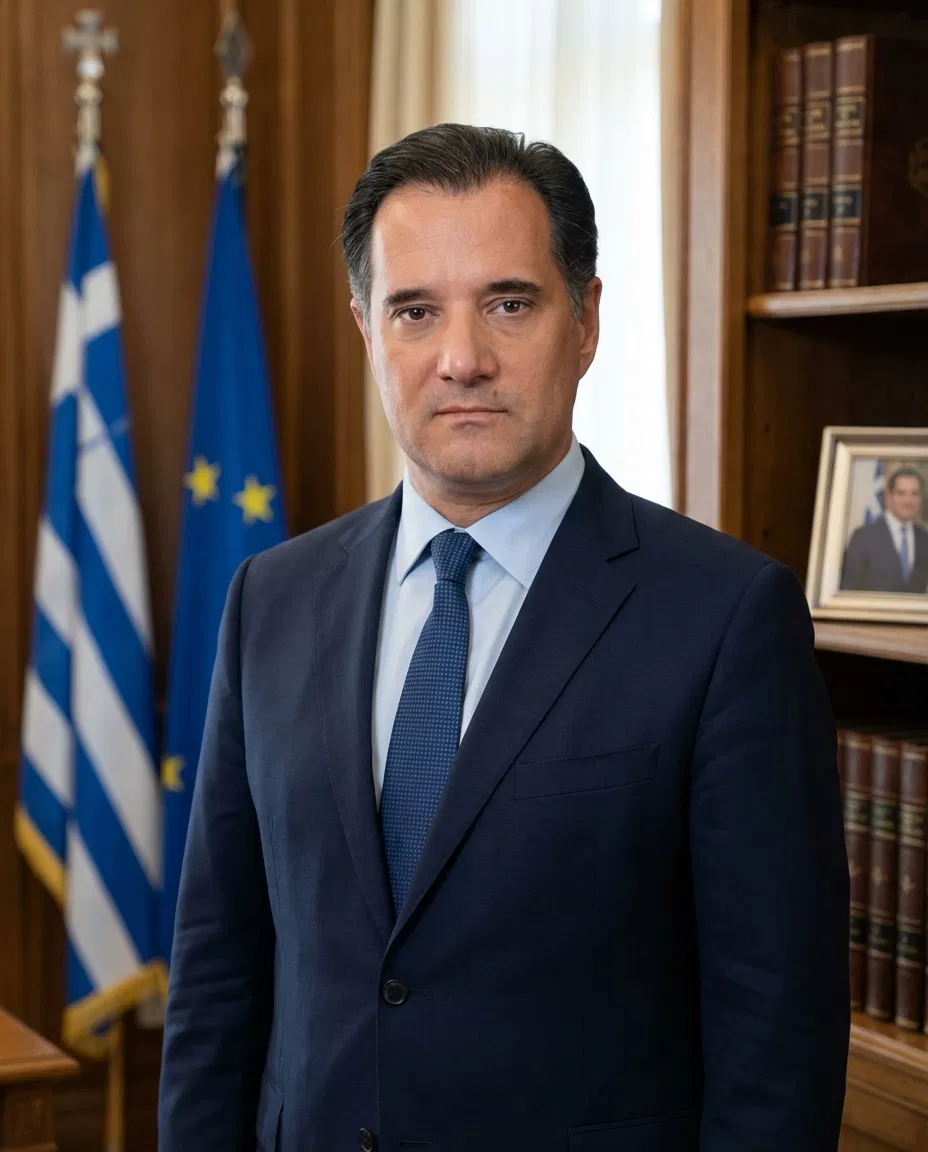 Adonis Georgiadis in a neutral political setting.
