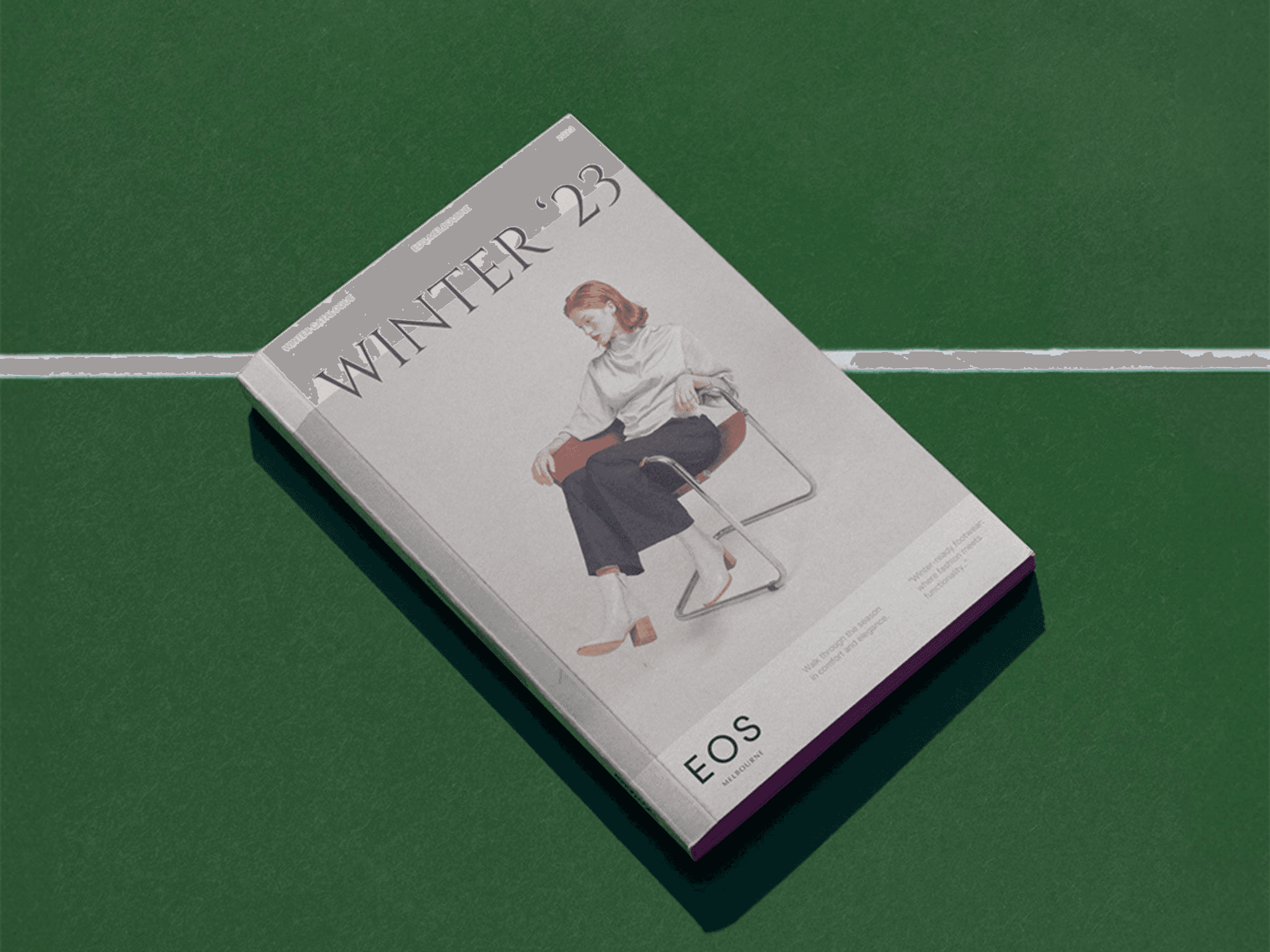 Black cap placed on volcanic surface