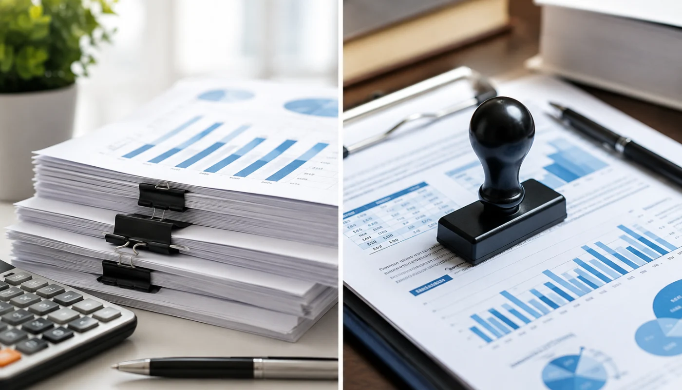 Differences Between Compiled and Certified Financial Statements 