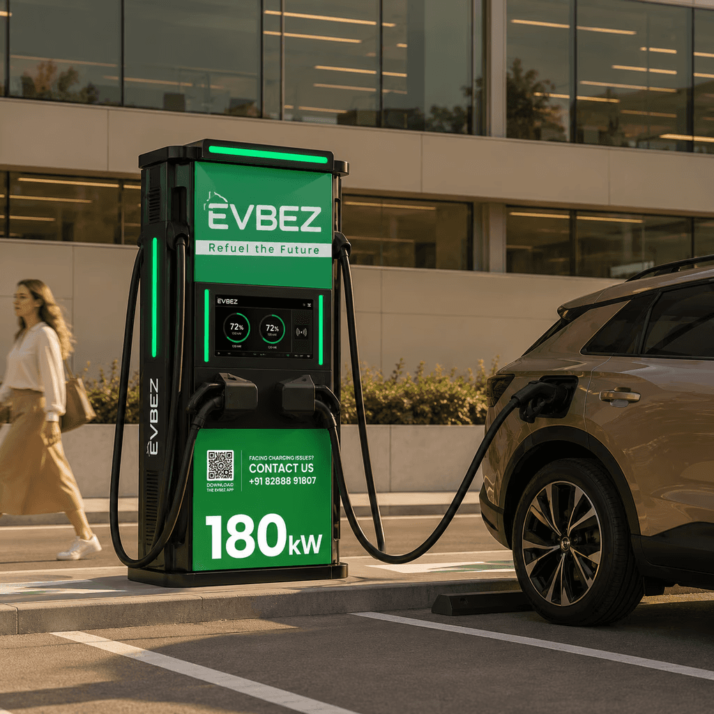 EVBEZ infographic on India’s electric vehicle charging opportunity