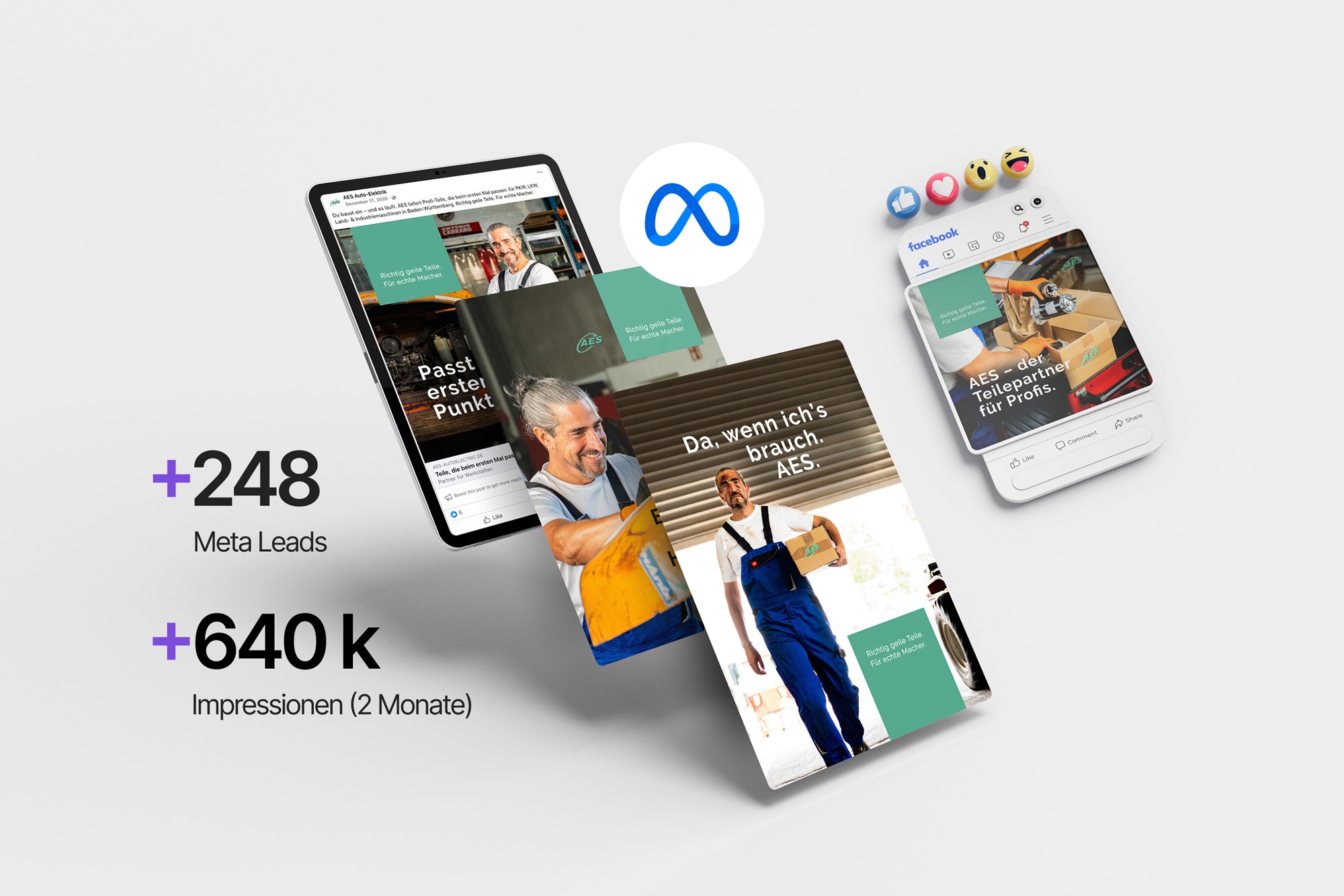 Meta Performance Marketing h1gh Kampagne